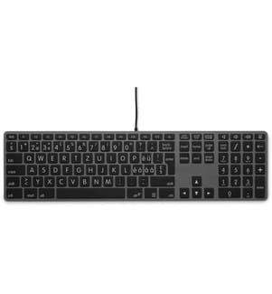 LMP - Clavier USB Grande étiquette WinOS Gris