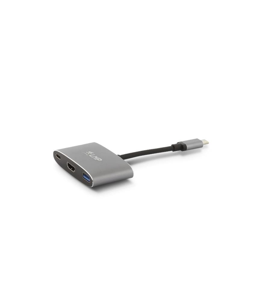 LMP - Multiadapter USB-C - HDMI USB 3.0 Spacegrau
