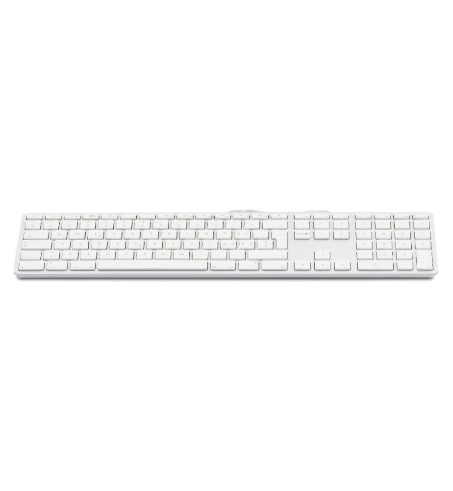 LMP - Clavier KB-1243 Argent, disposition CH avec pavé numérique