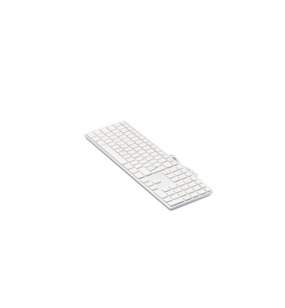 LMP - Clavier KB-1243 Argent, disposition CH avec pavé numérique