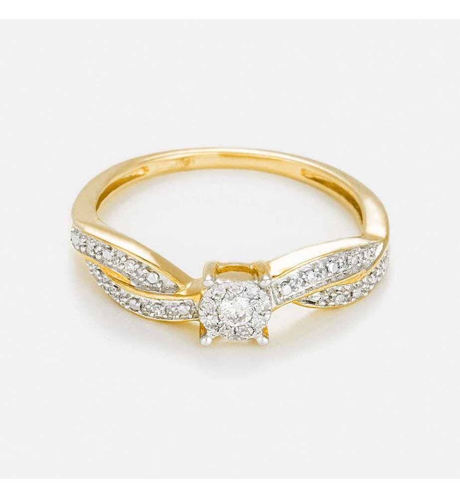 Bague Eclat Joli - Or Jaune 375/1000