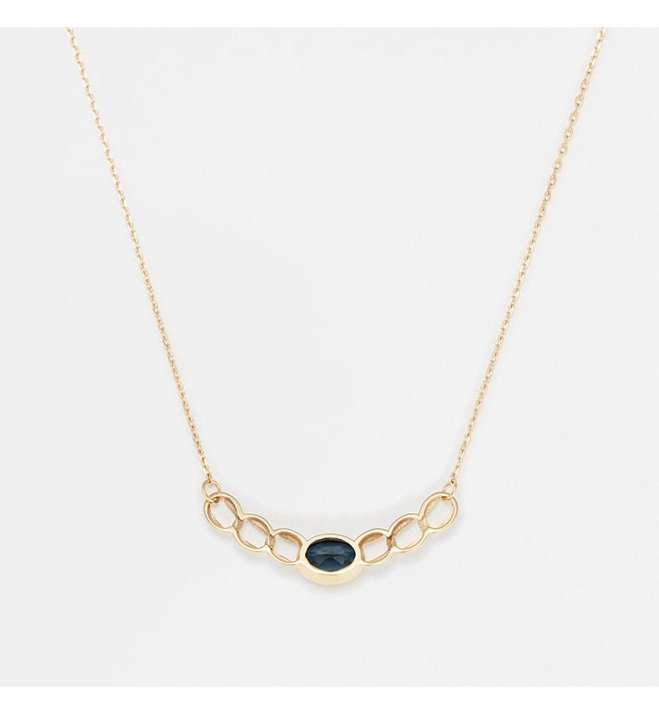 Collier "Anastasia Topaze" - Or Jaune