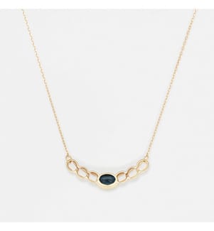 Collier "Anastasia Topaze" - Or Jaune