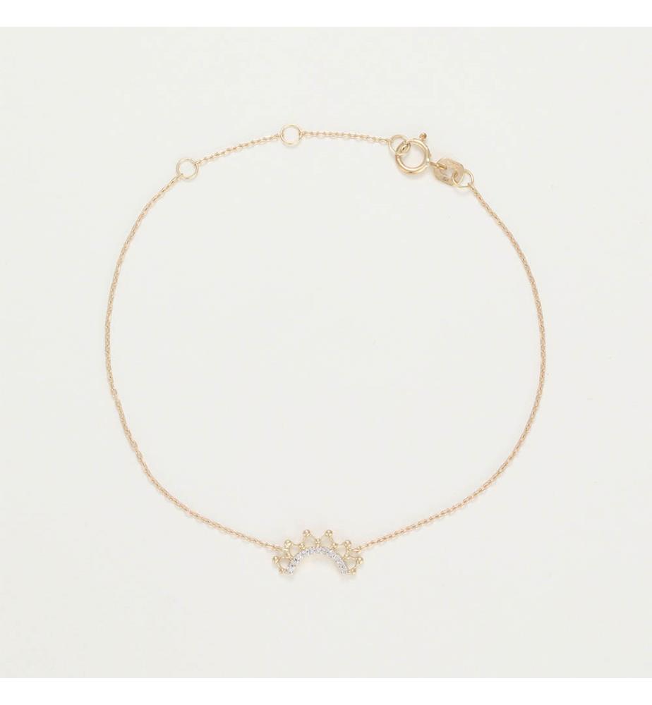 Armband Maneya Diamant - Gelbgold 375/1000