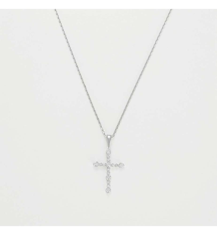Pendentif - Or Blanc