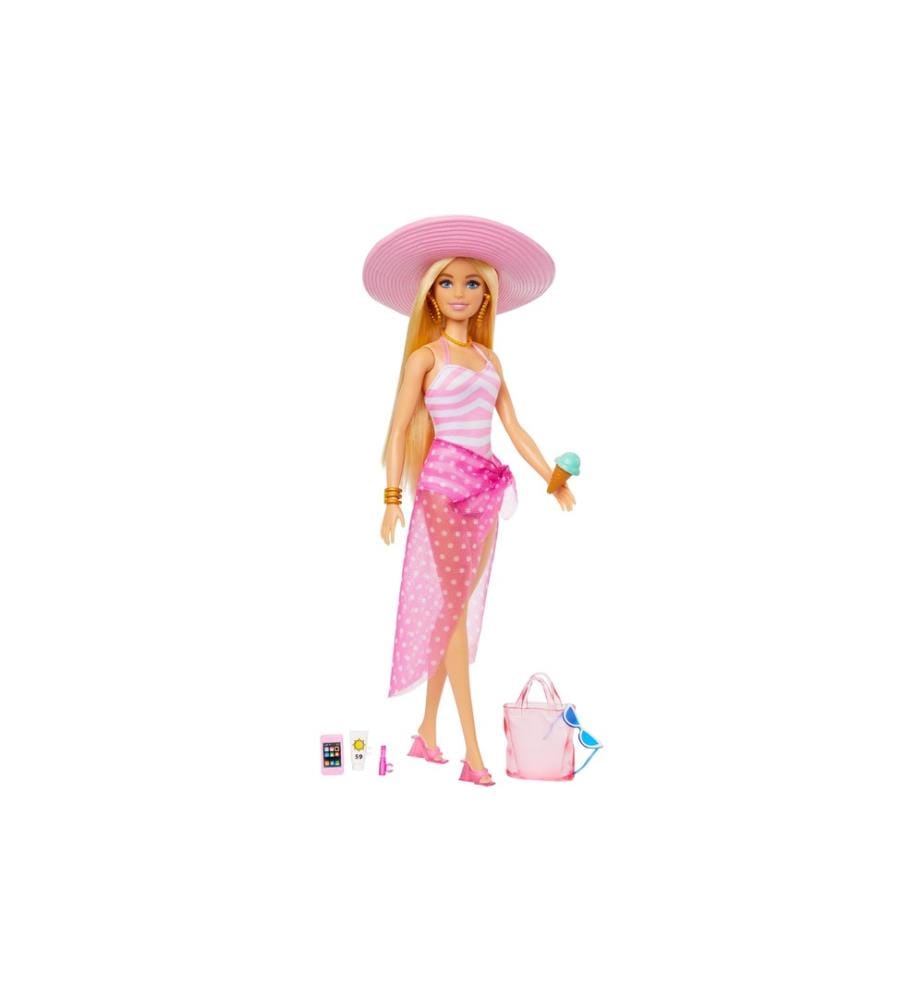 BARBIE - Poupée Journée à la plage BARBIE -