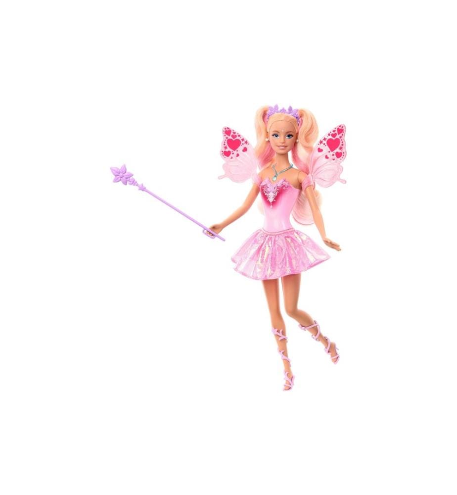 BARBIE - Poupée Fée avec effet de changement de couleur