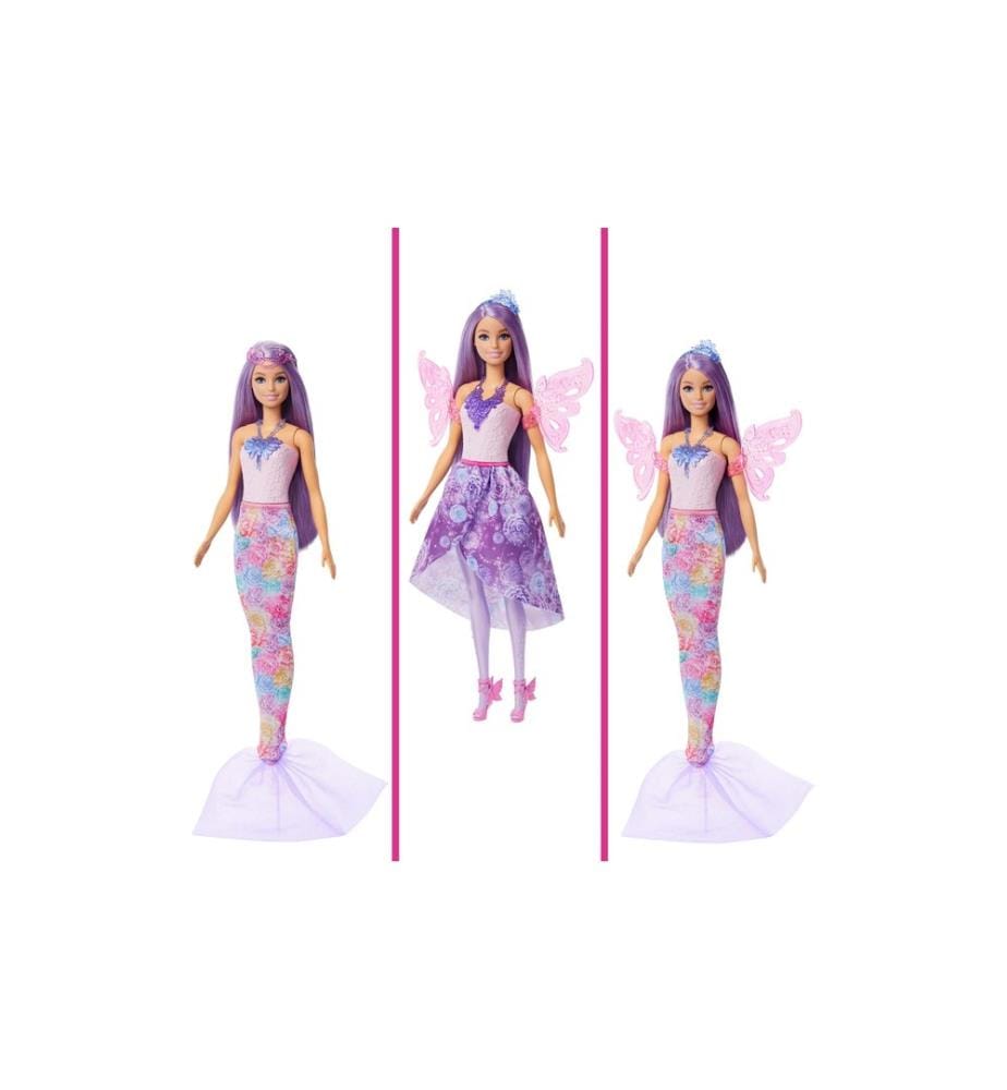 BARBIE - Poupée fantaisie 3 en 1