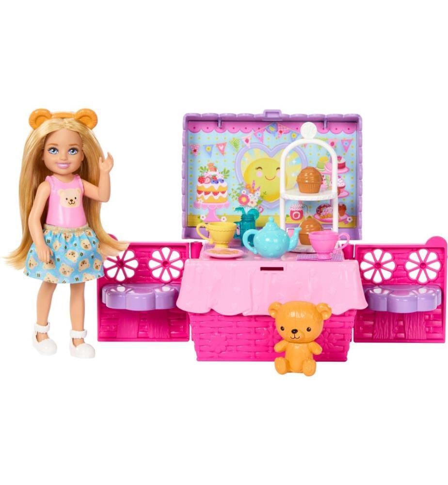 BARBIE - Ensemble de jeu Fête de pique-nique de Chelsea
