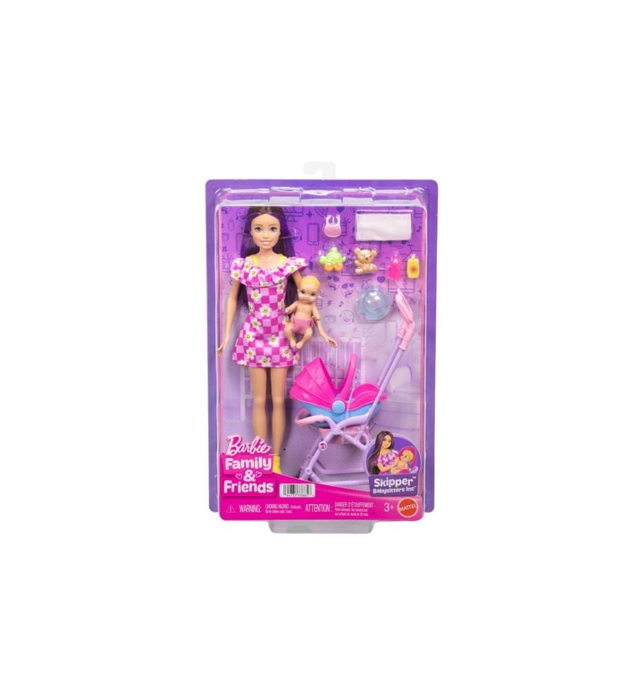 BARBIE - Spielset Skipper Babysitters Inc. Kinderwagen Spielset