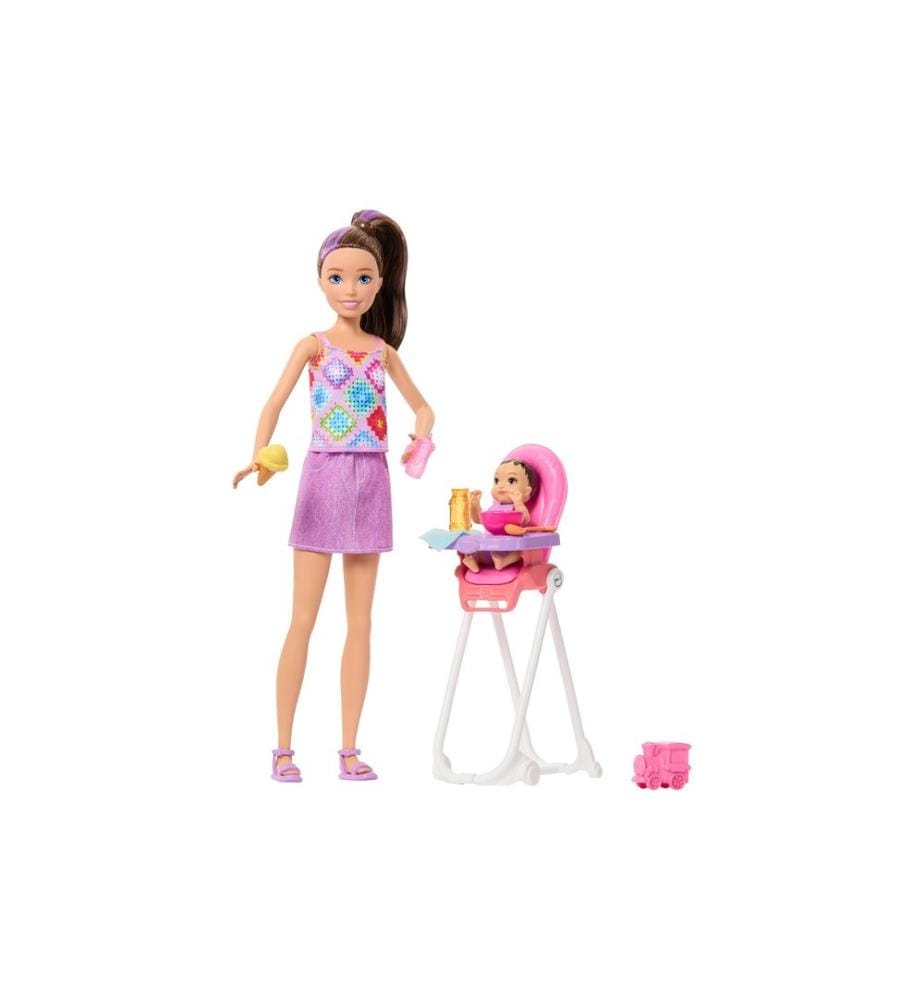 BARBIE - Spielset Skipper Babysitters Inc. Babypflege Set