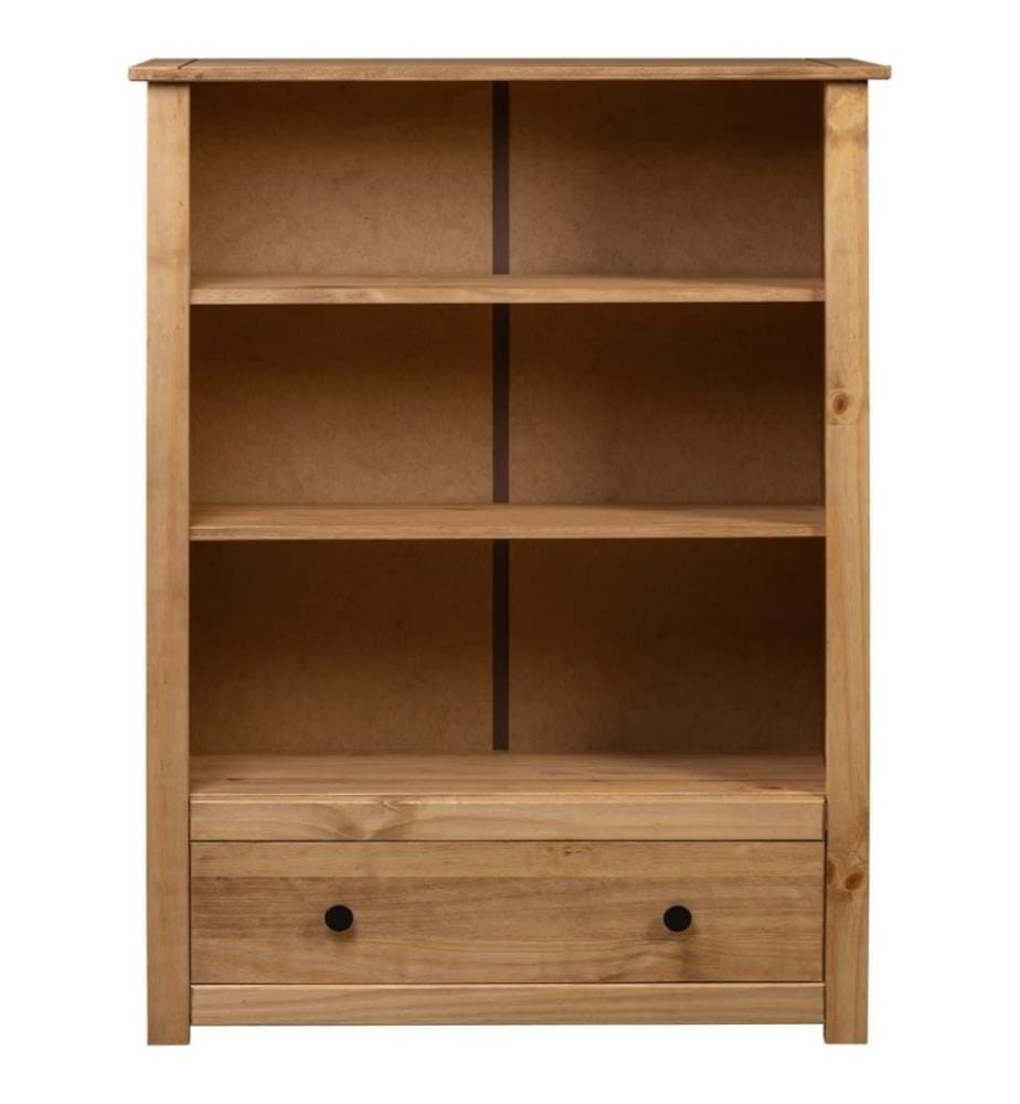 Bücherregal 80 x 35 x 110 cm Massivholz Panama-Kiefer