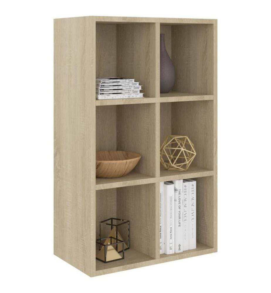 Bibliothèque/Buffet Chêne sonoma 66x30x97,8 cm Aggloméré