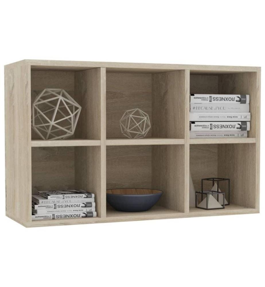 Bibliothèque/Buffet Chêne sonoma 66x30x97,8 cm Aggloméré