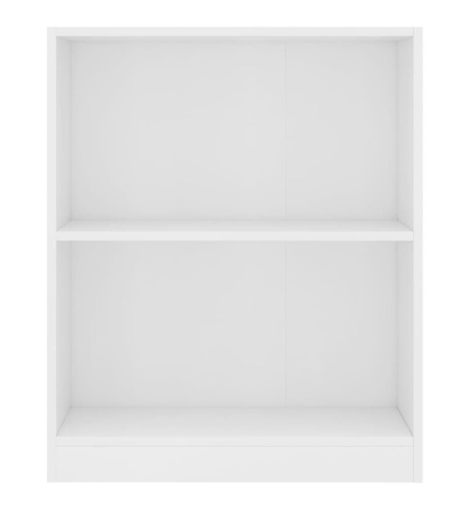 Bibliothèque Blanc 60 x 24 x 74,5 cm Bois d'ingénierie