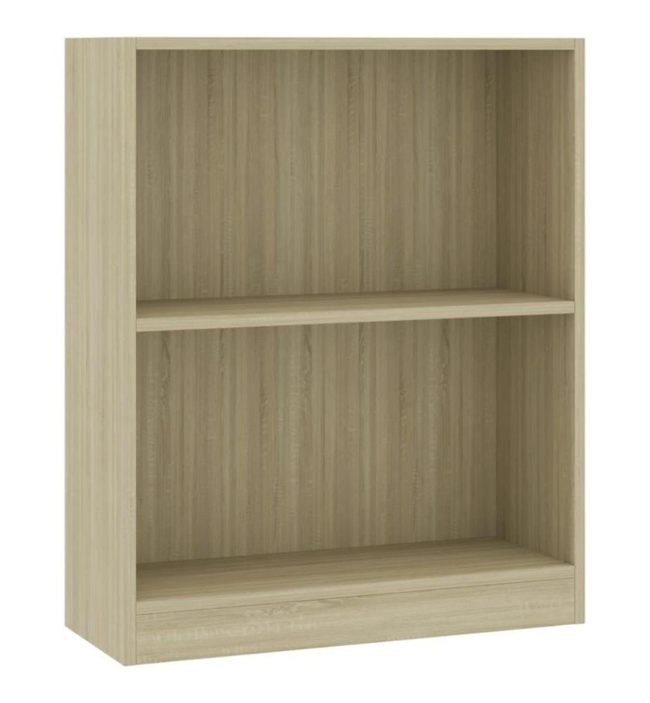 Bücherregal Sonoma-Eiche 60x24x74,5 cm Holzwerkstoff