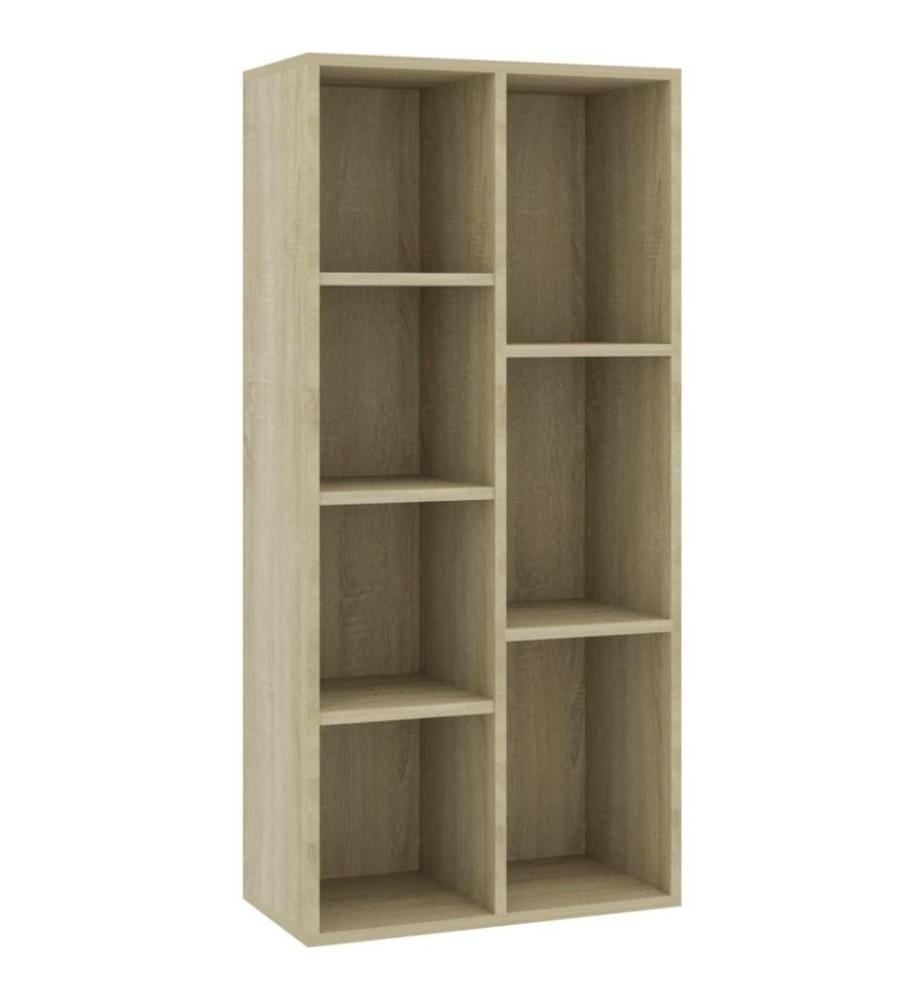 Bibliothèque Chêne Sonoma 50x25x106 cm Aggloméré