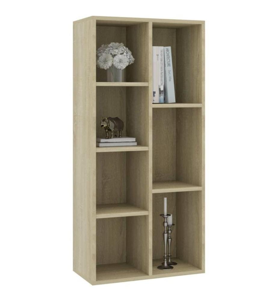 Bibliothèque Chêne Sonoma 50x25x106 cm Aggloméré