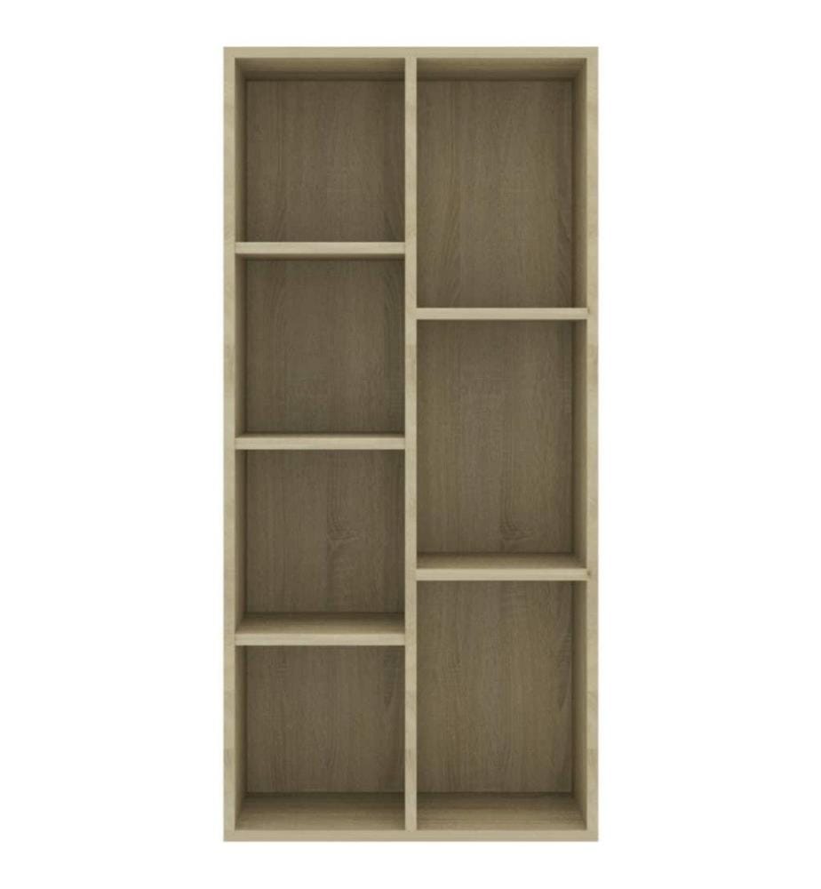 Bibliothèque Chêne Sonoma 50x25x106 cm Aggloméré