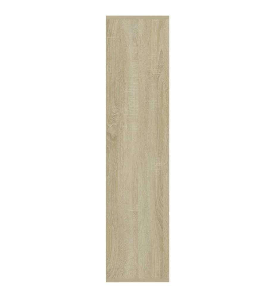 Bibliothèque Chêne Sonoma 50x25x106 cm Aggloméré