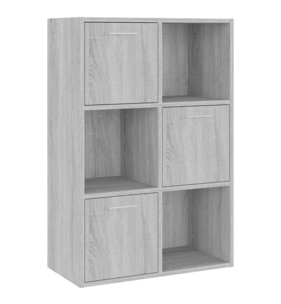 Armoire de rangement Sonoma gris 60x29,5x90 cm