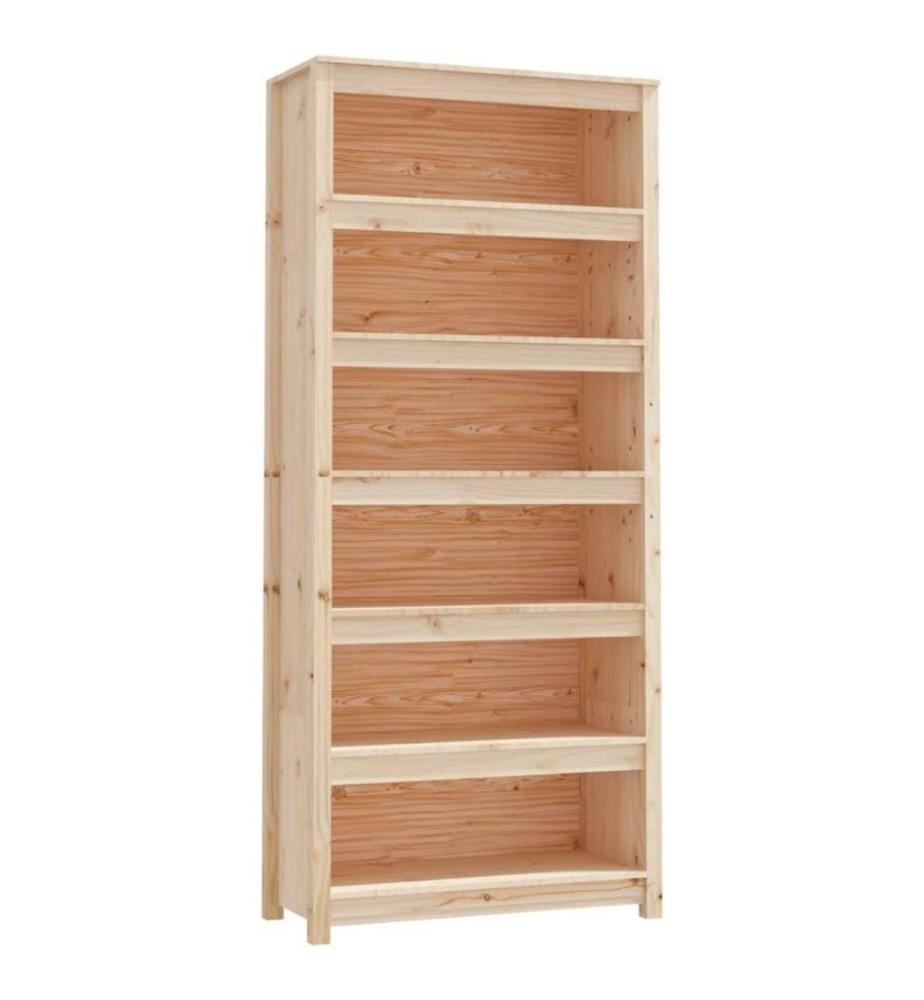Bibliothèque 80x35x183 cm Bois de pin massif