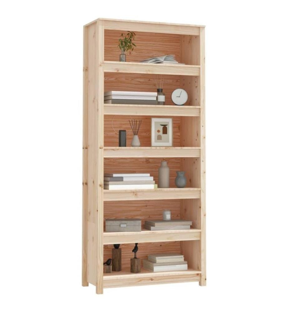 Bibliothèque 80x35x183 cm Bois de pin massif