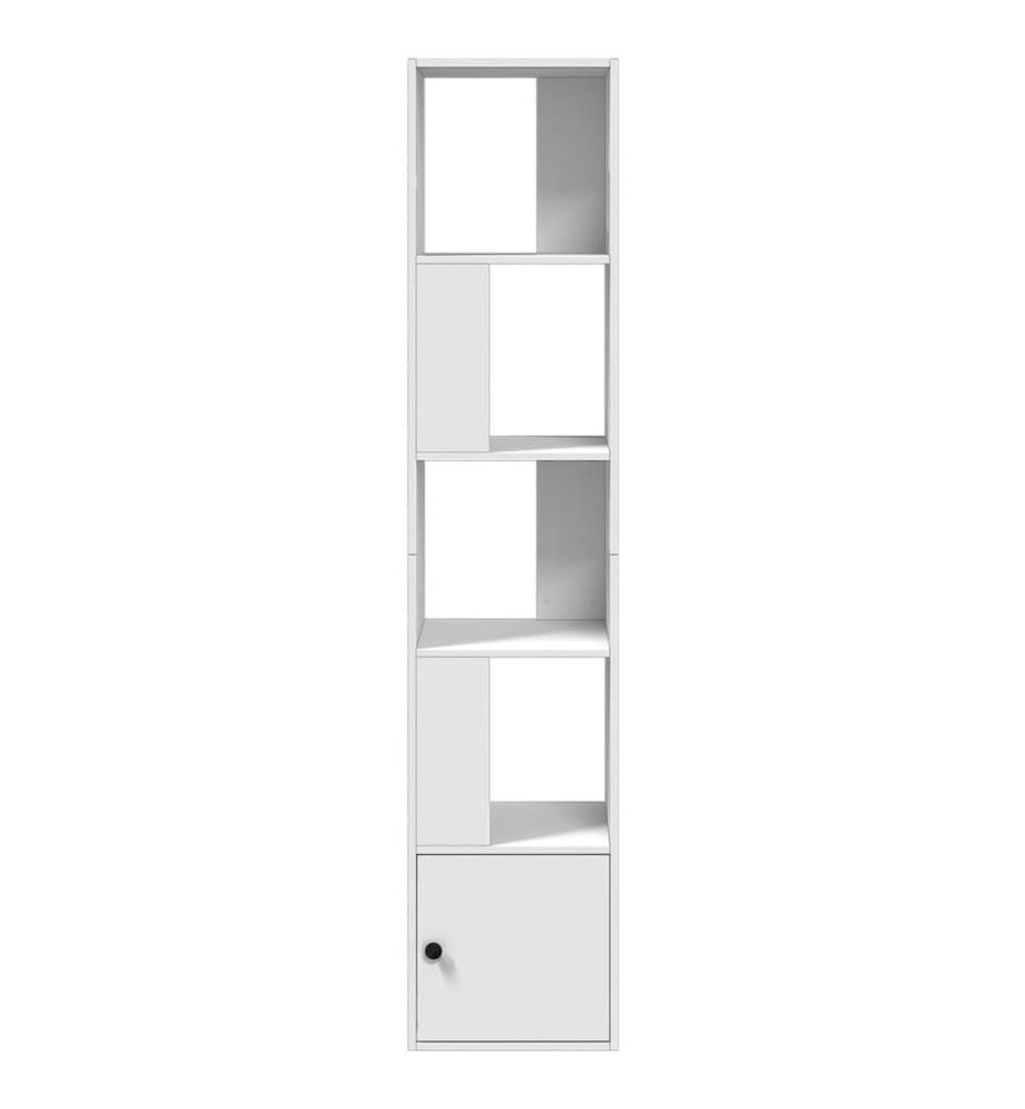Bibliothèque blanc 40x36x189 cm bois d'ingénierie