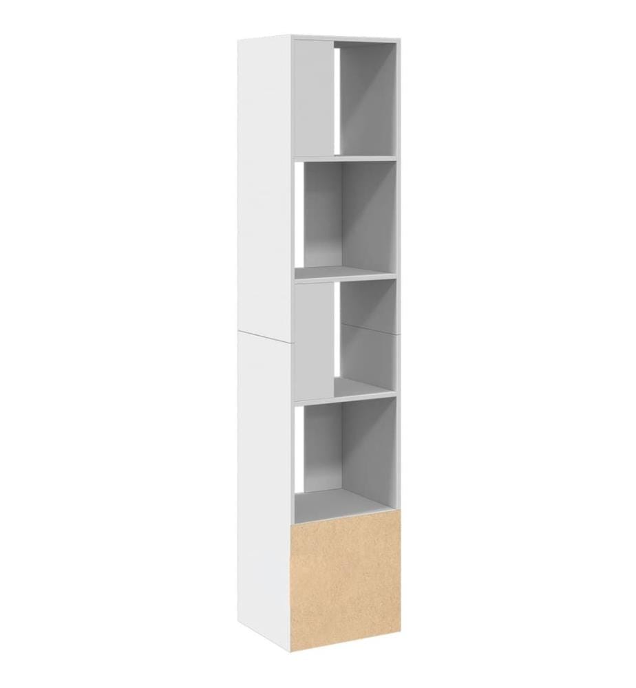 Bibliothèque blanc 40x36x189 cm bois d'ingénierie