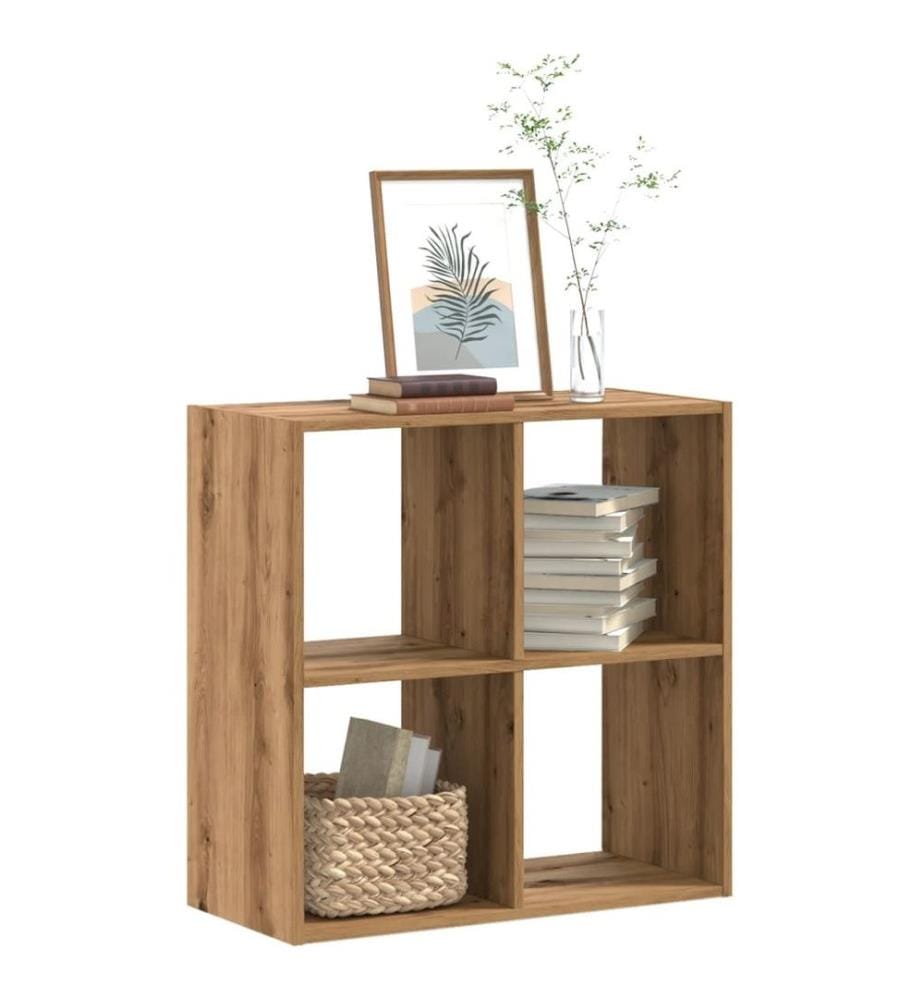 Bücherregal Artisan-Eiche 68,5x32x68,5 cm Holzwerkstoff