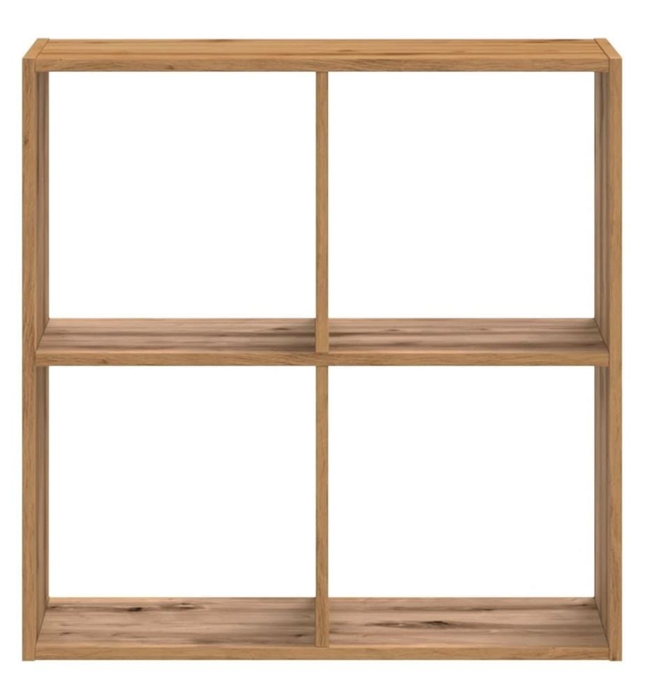 Bücherregal Artisan-Eiche 68,5x32x68,5 cm Holzwerkstoff