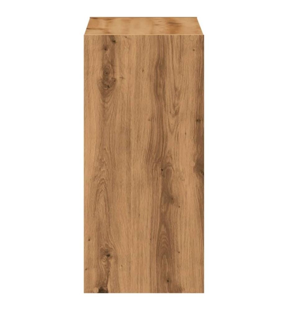 Bücherregal Artisan-Eiche 68,5x32x68,5 cm Holzwerkstoff