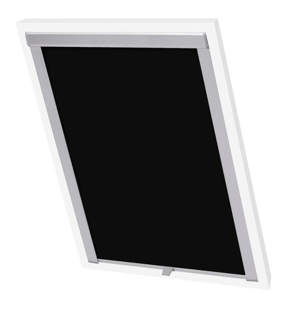 Verdunkelungsrollo Schwarz 206