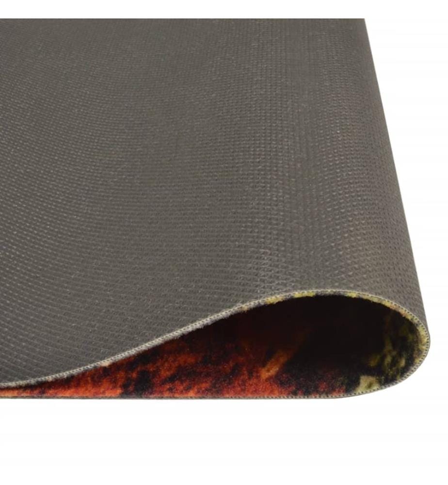Tapis de cuisine lavable impression cuillère épices 60x300 cm