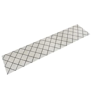 Küchenteppich Waschbar Quadrat 60x300 cm Samt