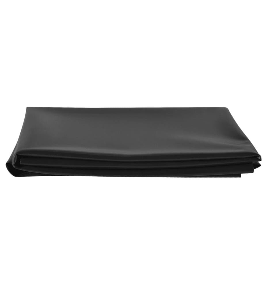 Doublure d'étang Noir 1x6 m PVC 0,5 mm