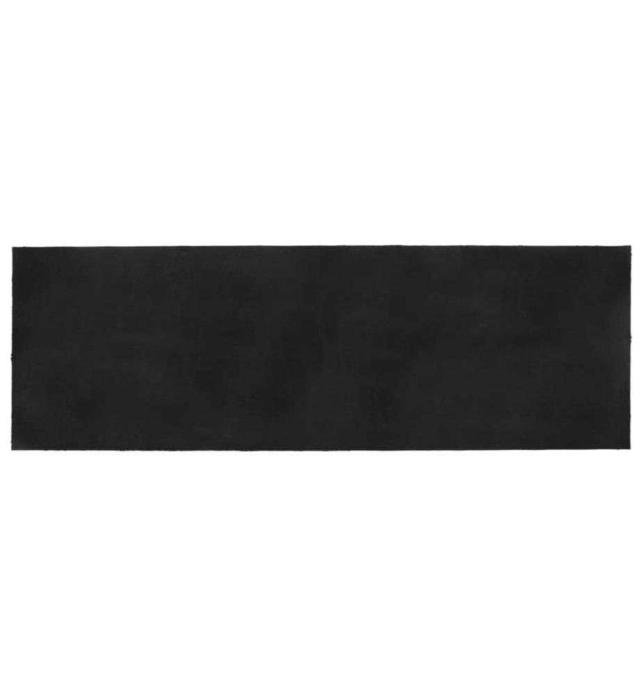 Fussmatte Dunkelgrau 100x300 cm Kokosfaser Getuftet
