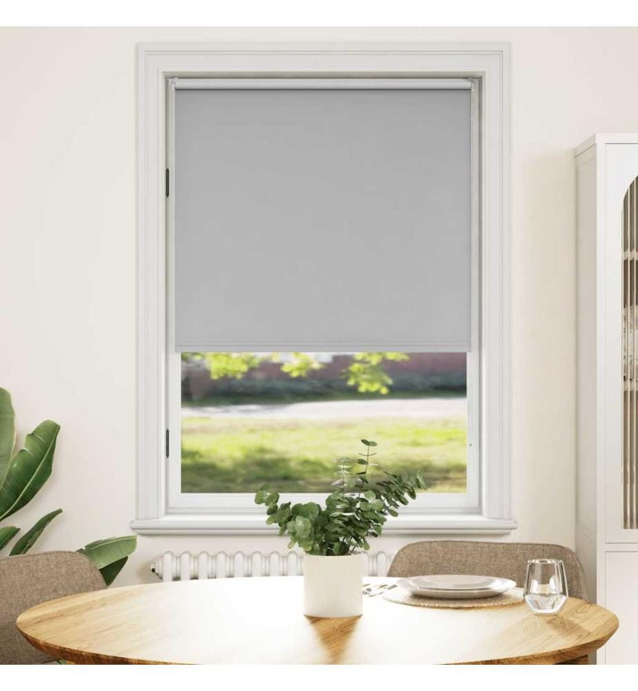 Verdunkelungsrollo 124,4 x 175 cm, Stoffbreite 120 cm, grau