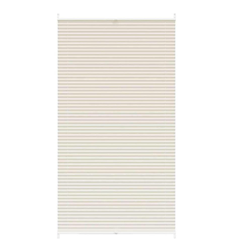 Plissee Faltrollo Rollo Plisseerollo 100x200cm Creme