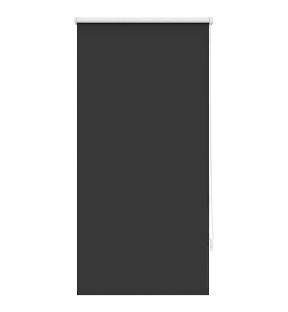 Verdunkelungsrollo 64,4 x 120 cm, Stoffbreite 60 cm, Schwarz