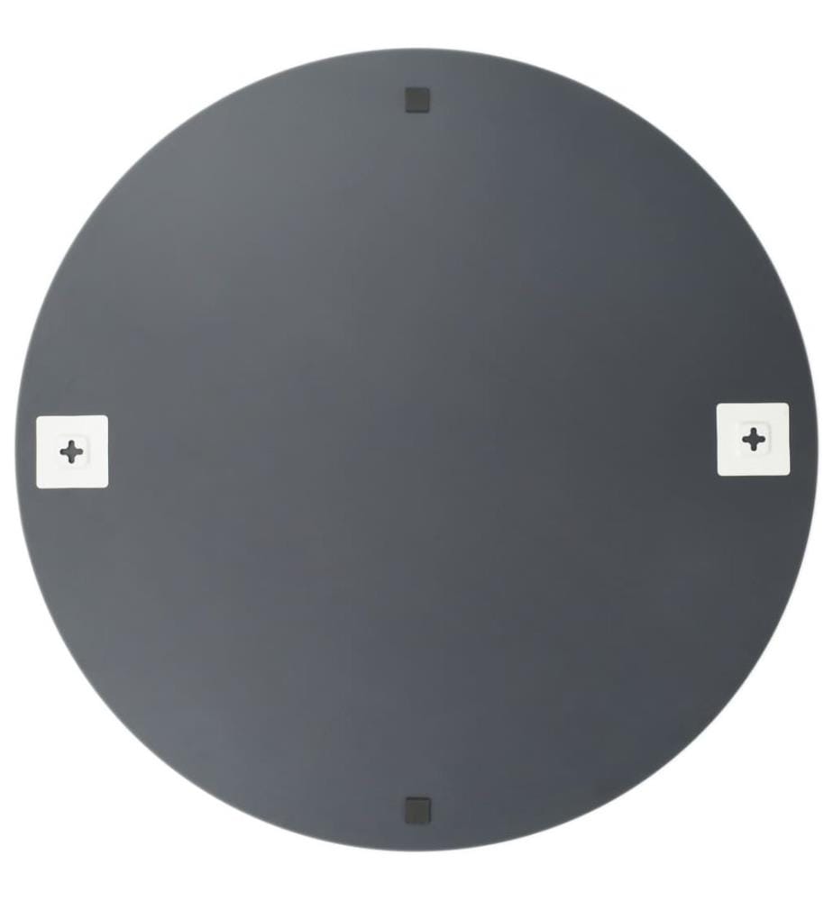 Wandspiegel 2 Stk. 70 cm Rund Glas