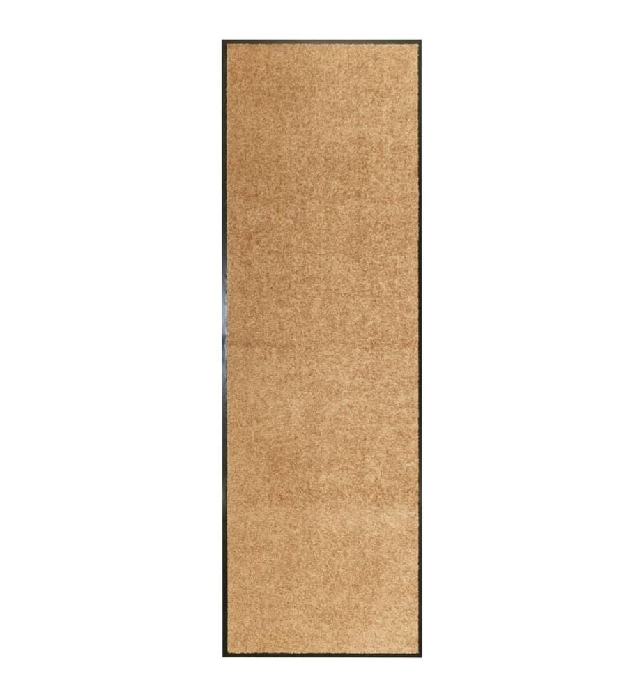 Paillasson lavable Crème 60x180 cm