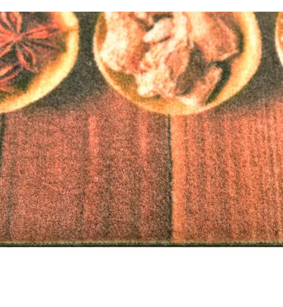 Tapis de sol de cuisine lavable Cuillère 60x180 cm