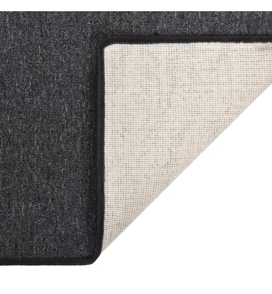 Tapis de couloir Anthracite 50x200 cm