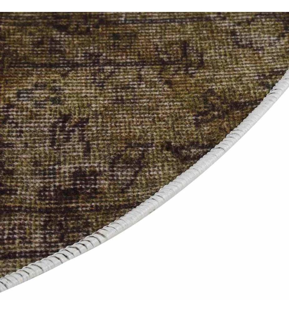 Teppich Waschbar Patchwork Mehrfarbig f120 cm Rutschfest