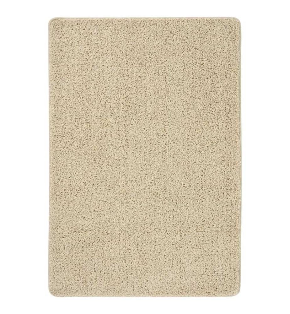 Shaggy-Teppich Creme 160x230 cm Rutschfest