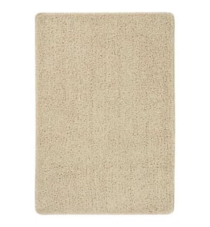 Shaggy-Teppich Creme 160x230 cm Rutschfest