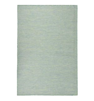 Outdoor-Teppich Flachgewebe 120x170 cm Türkis