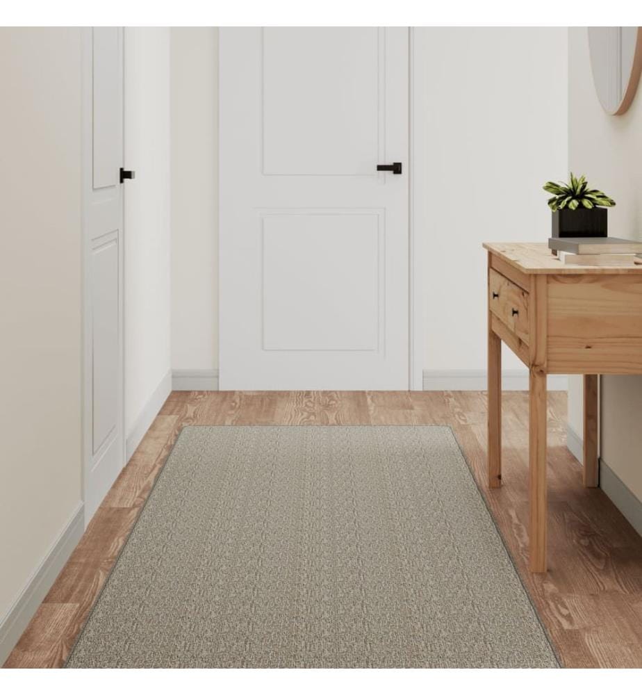 Teppichläufer Sisal-Optik Platina 80x400 cm