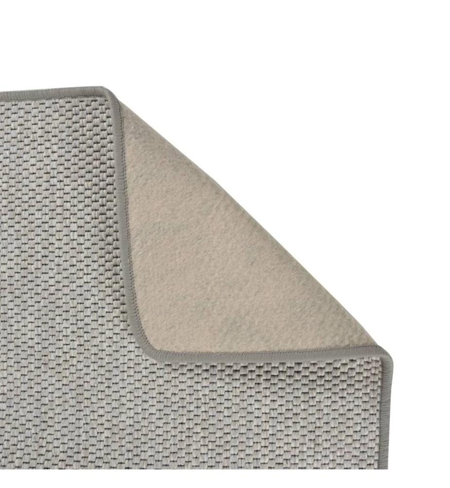 Teppichläufer Sisal-Optik Platina 80x400 cm